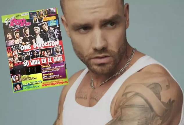 Liam Payne y One Direction en la revista Súper POP.
