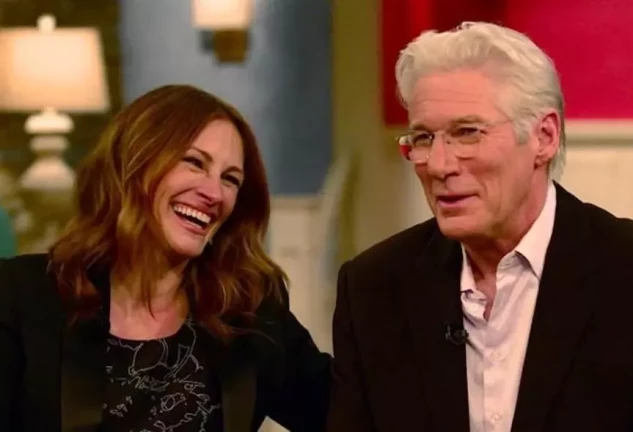 Julia Roberts y Richard Gere en Today Show 5