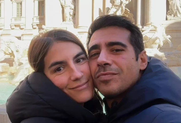 Alberto Herrera y su novia, Blanca Llandrés Parejo.