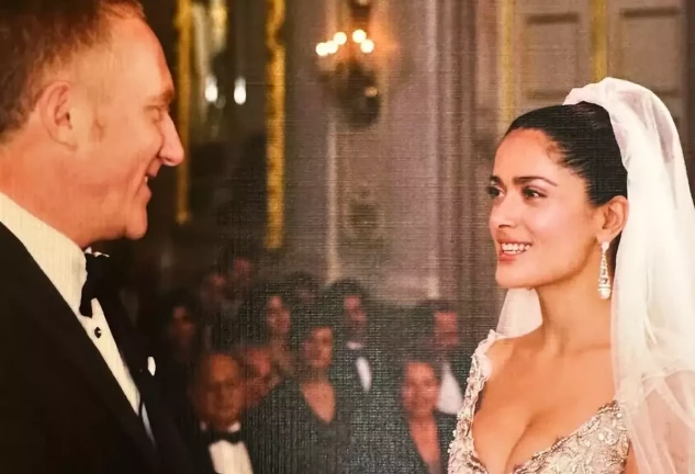 Salma Hayek y François-Henri Pinault.