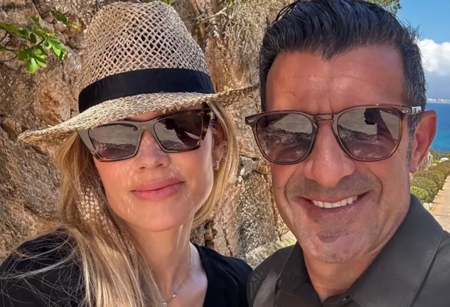 luis figo y mujer