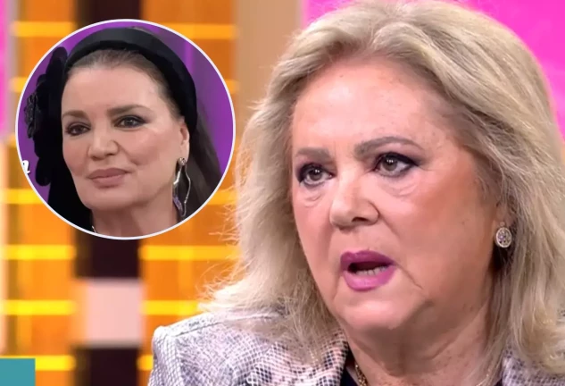 Blanca Villa en Fiesta en un montaje con María José Cantudo