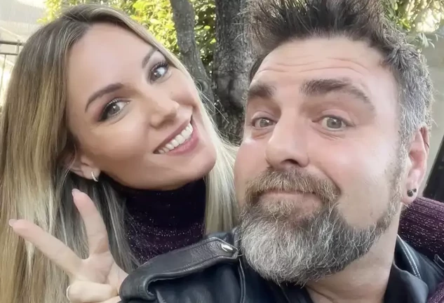 Edurne junto a su hermano, David