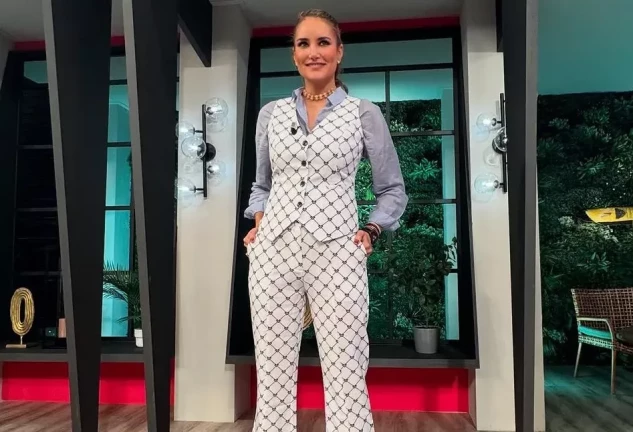 Alba Carrillo en una imagen en un plató