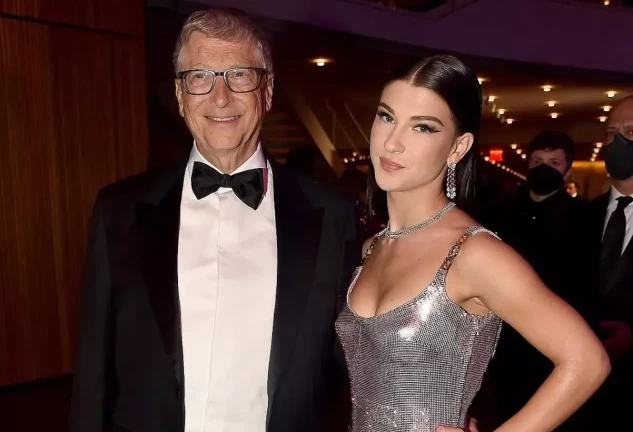 Bill Gates con su hija Phoebe