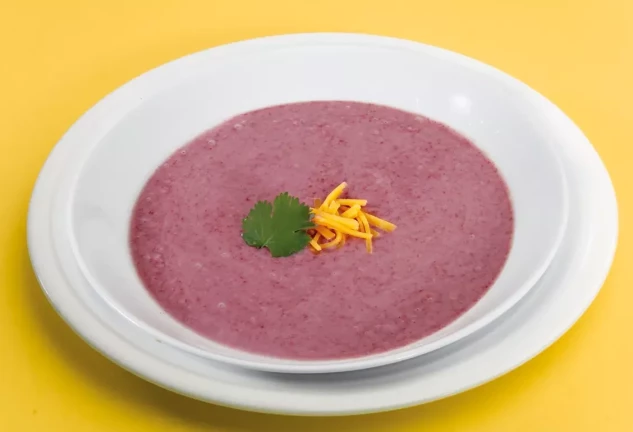 Crema de frijoles