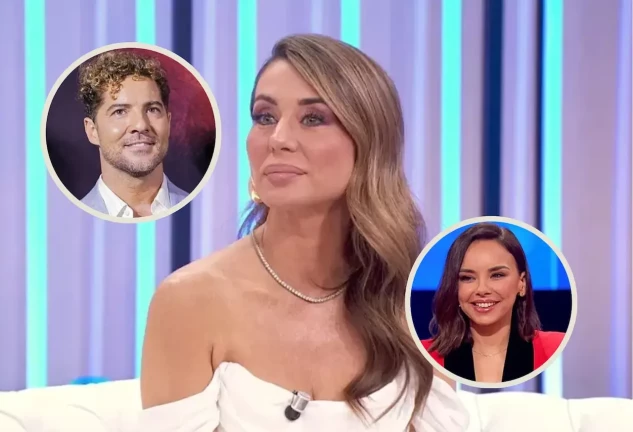 Elena Tablada, David Bisbal y Chenoa.
