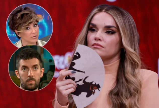 Melody en la rueda de prensa tras Eurovisión con Broncano y Sonsoles Ónega