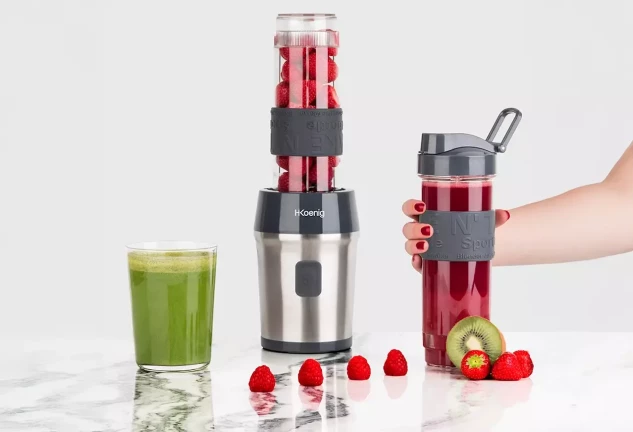 Batidora portátil ideal para smoothies y verano saludable