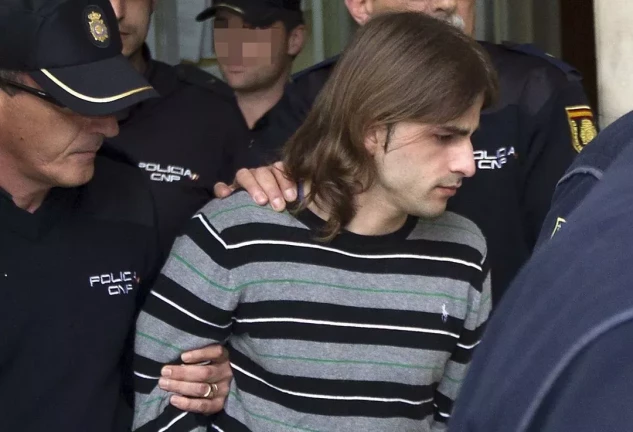Miguel Carcaño, durante su detención en 2013.