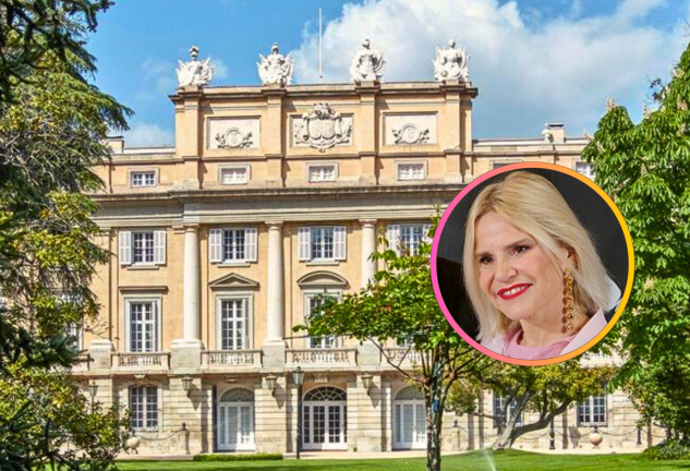 Eugenia Martínez de Irujo enseña su rincón favorito del Palacio de Liria: una espectacular piscina