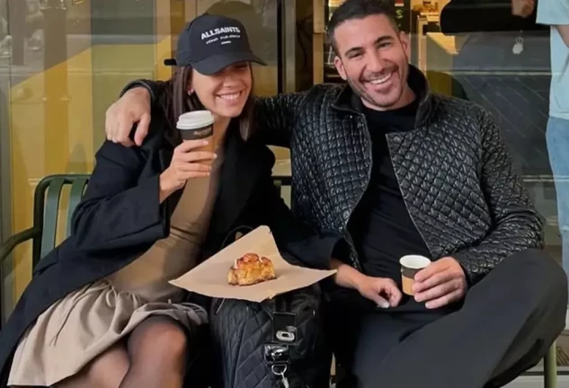 Rebeca Toribio y Miguel Ángel Silvestre, en una fotografía de redes sociales