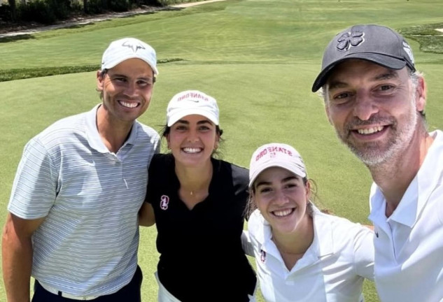 Rafa Nadal, Pau Gasol, Paula Martín y Andrea Revuelta