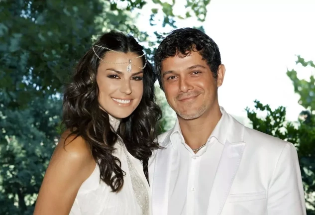Raquel Perera y Alejandro Sanz.