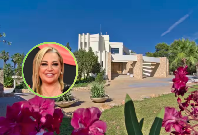 Belén Esteban presume de la increíble y lujosa villa donde se ha alojado a 2.000 euros la noche
