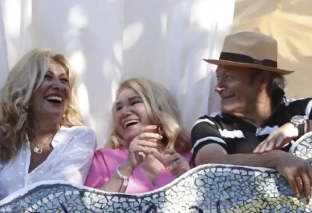 Amador Mohedano, Rosa Benito y Gloria Mohedano