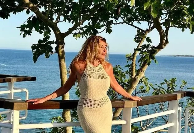 Ana Obregón en El Manantial, su casa de Mallorca.