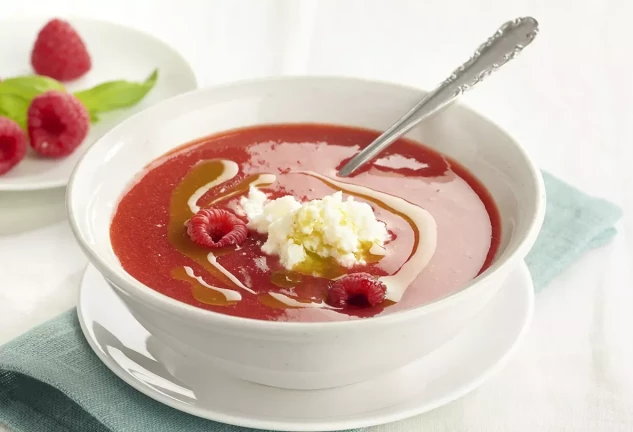 Gazpacho de frutos rojos