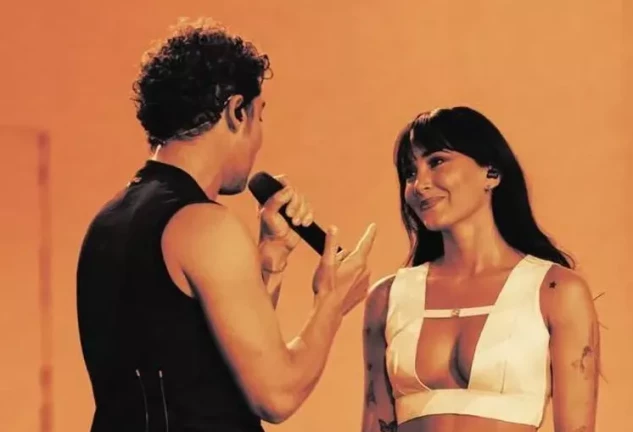 David Bisbal en el concierto de Aitana