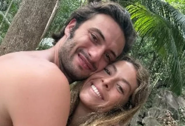 Belén Écija con su marido, Jaime Sánchez