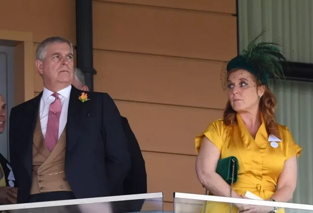 Príncipe Andrés y Sarah Ferguson en un evento