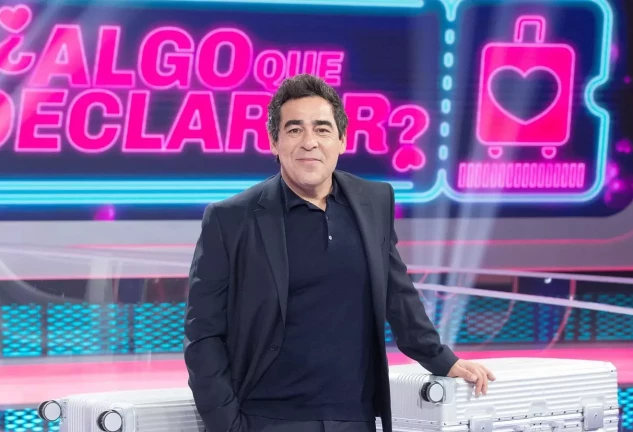 Pablo Chiapella, durante la grabación de ‘¿Algo que declarar?’ en La 1