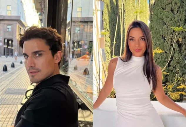 Álex González y Camila Rojido
