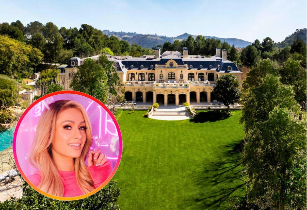 paris hilton mansion