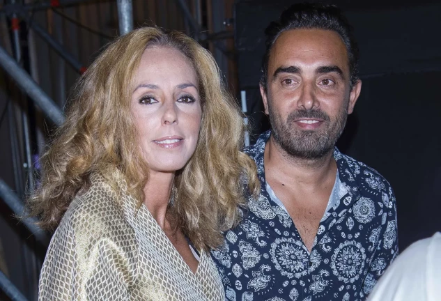 Rocío Carrasco y Fidel Albiac.
