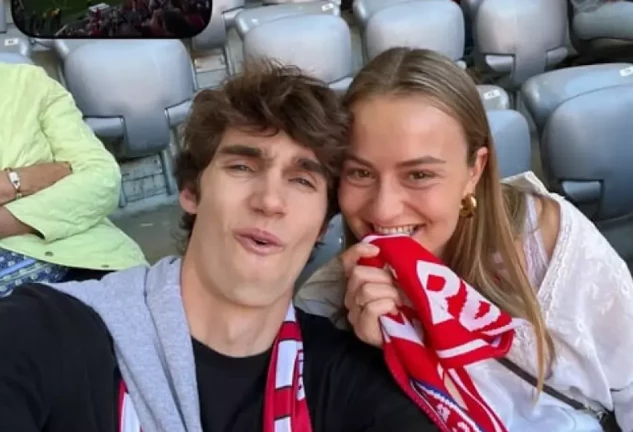 Pablo Urdangarín y su novia, Johanna Zott.