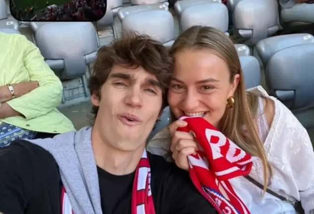 Pablo Urdangarín y su novia, Johanna Zott.