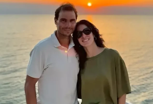 Nadal y Mery felices