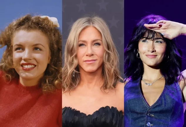 Marilyn Monroe, Jennifer Aniston y Aitana