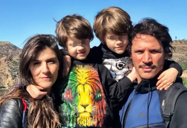 mencheta y mujer se van de california