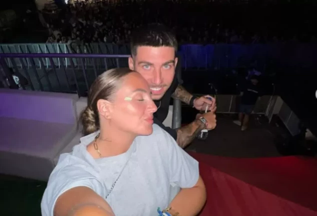 Rocío Flores y su novio, Manuel Bedmar.