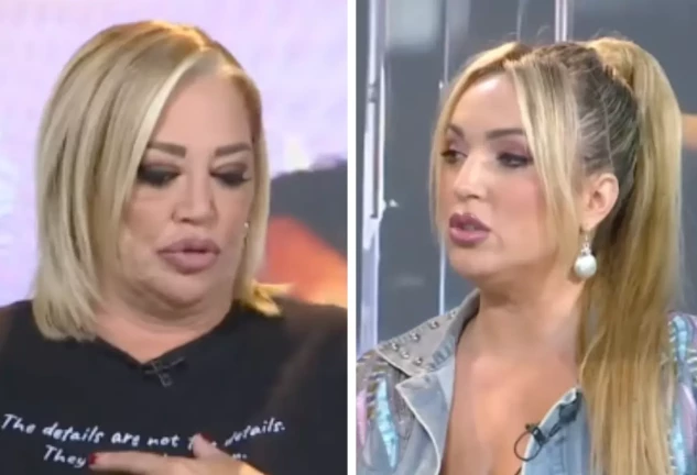 Belén Esteban y Marta Riesco en 'No somos nadie'.