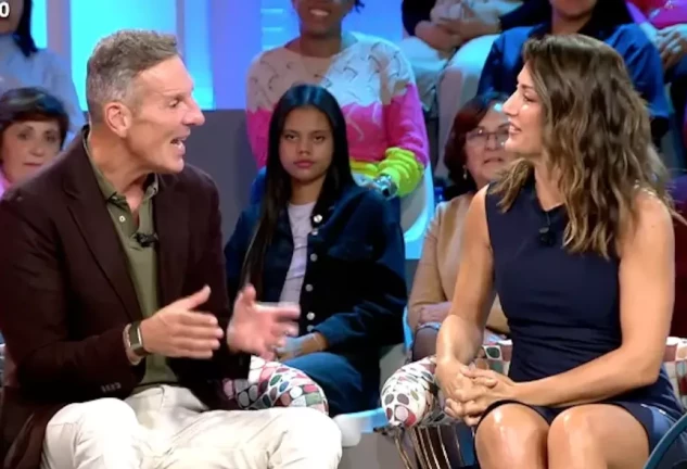 Nagore Robles y Joaquín Prat en 'El tiempo justo'.