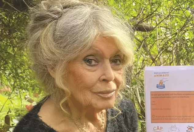 Brigitte Bardot en una imagen de redes