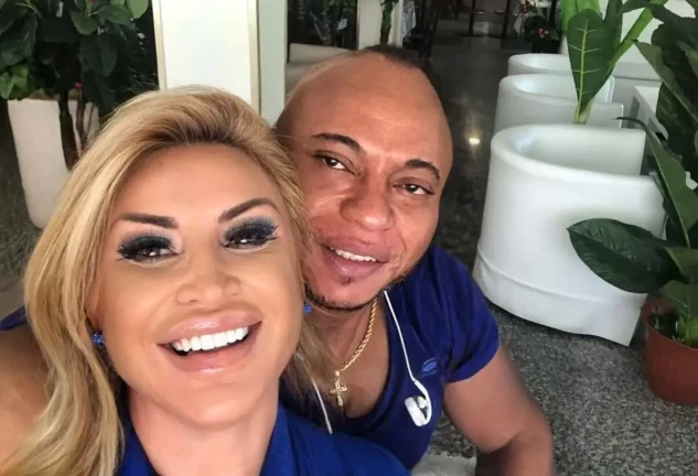 Raquel Mosquera y su marido, Isi