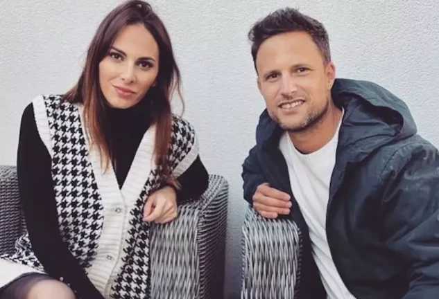 Irene Rosales y su novio, Guillermo.
