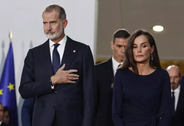 Felipe Letizia fotos emotivas funeral DANA