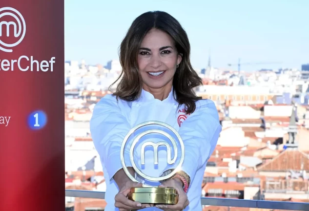 Mariló Montero posa durante el junket tras proclamarse ganadora de 'MasterChef Celebrity 10'