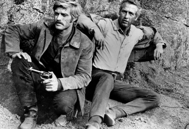 Con Paul Newman en «Dos hombres y un destino».