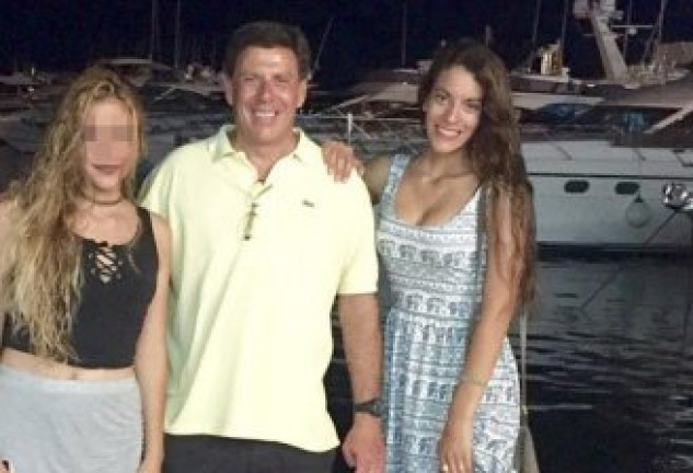 Juan Carlos Quer y sus dos hijas, Diana y Valeria, pasaron unos días juntos de vacaciones en Ibiza