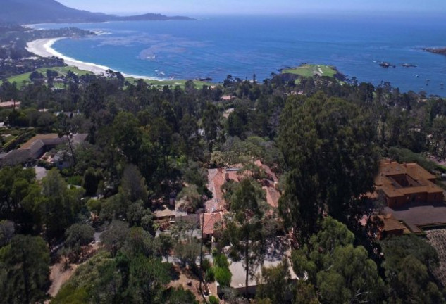 Vista aérea de la hacienda de estilo español por la que pide 9,1 millones de euros
