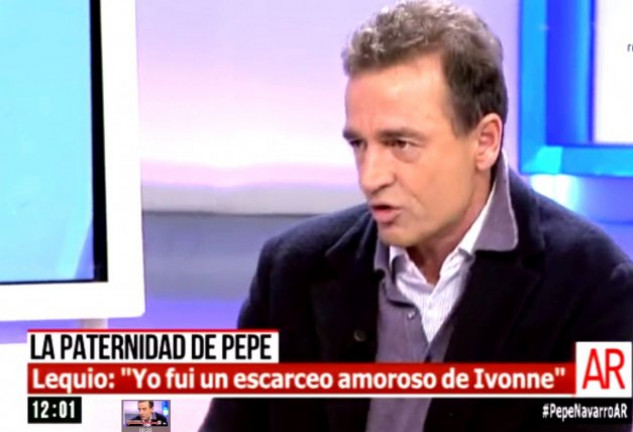 Alessandro Lequio en las declaraciones que hizo en «El programa de Ana Rosa