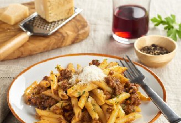 Macarrones a la boloñesa