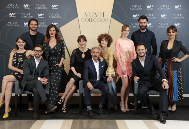 En la imagen, los que serán los protagonistas principales de «Velvet Colección».
