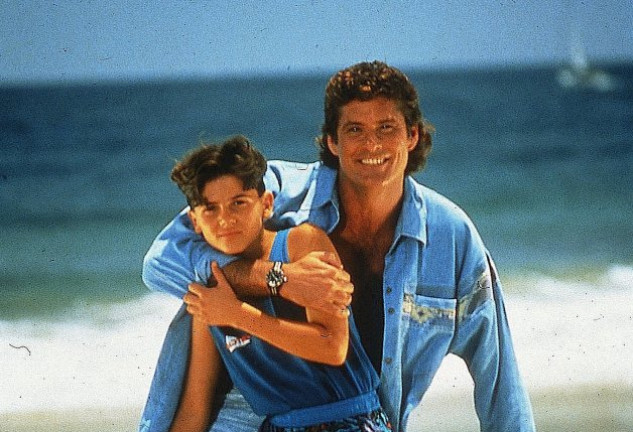 Jeremy debutó en la serie como hijo de Hasselhoff cuando tenía 10 años.  