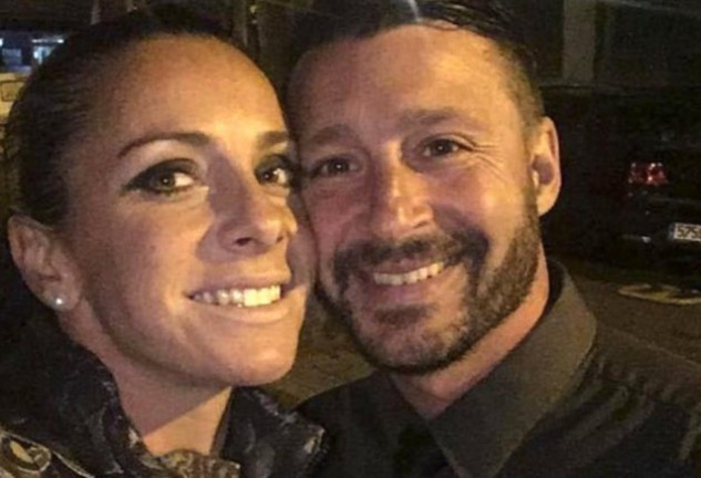 Imagen retrospectiva de la víctima y su novia, sospechosa de hacer terminado con su vida.